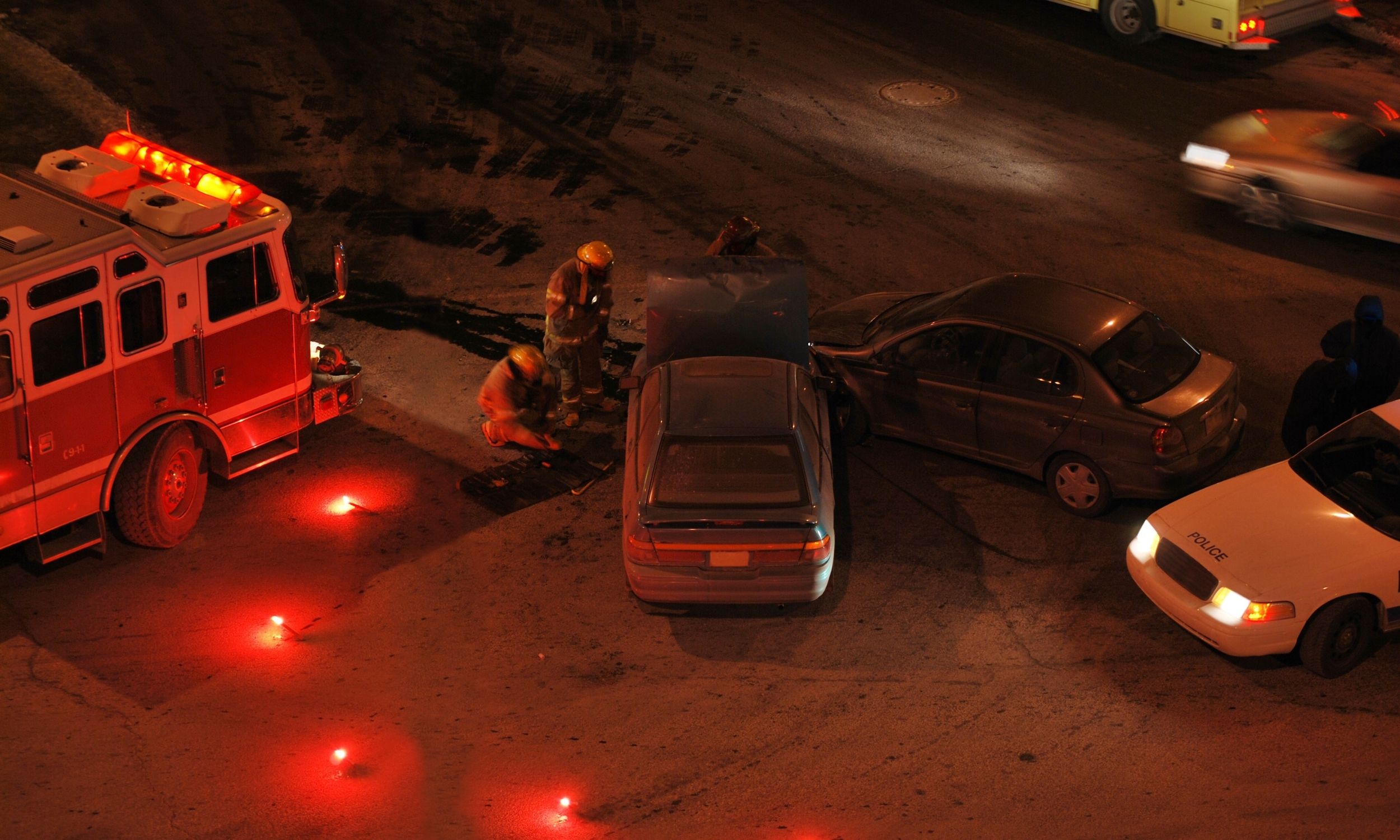 Multi-Vehicle Reno Car Accident on I-580 South Injures Two